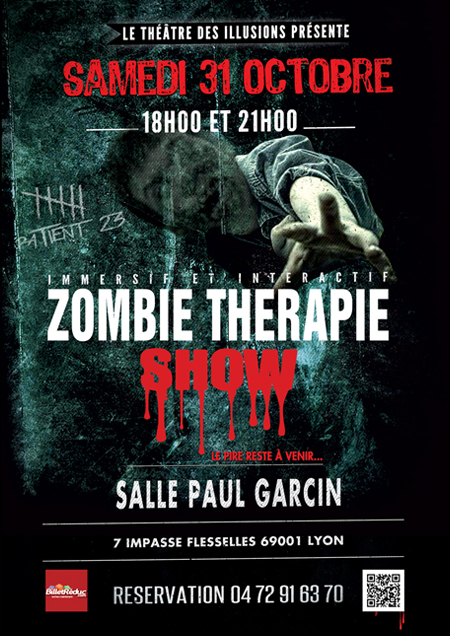 Zombie Therapie - Soirée Halloween - Anthony-James Magicien - Lyon