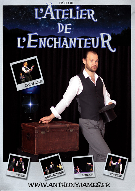 Atelier Enchanteur - Magicien lyon - Rhone Alpes - spectacle - enfant - centre loisirs - mjc - anniversaire - CE